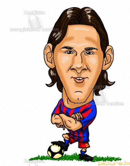 Cùng chiêm ngưỡng những tấm hình ngộ nghĩnh, độc đáo về Lionel Messi.